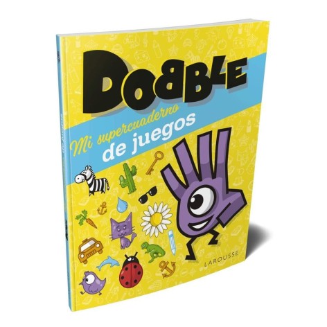 Mi supercuaderno de juegos Dobble - libro juego de mesa para niños