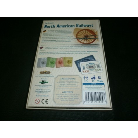 North American railways juego de cartas