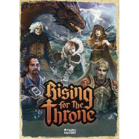 Rising for the throne - juego de cartas