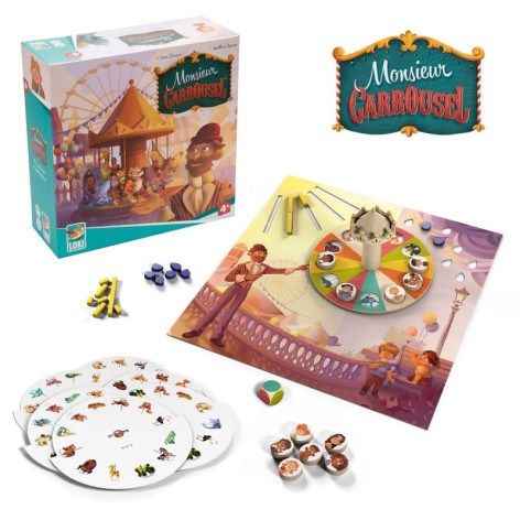 Monsieur Carrousel - juego de mesa para niños