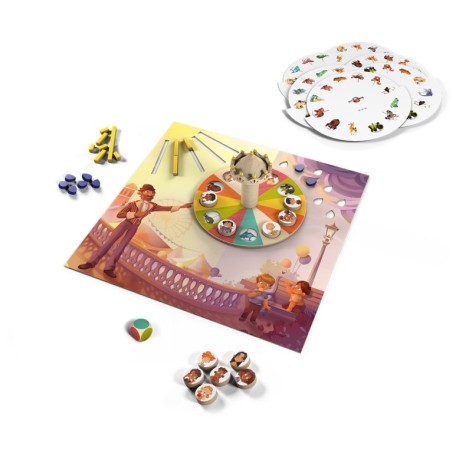 Monsieur Carrousel - juego de mesa para niños