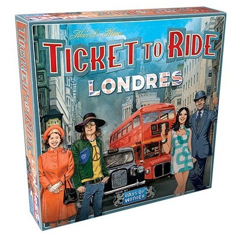 Aventureros al tren: Londres - juego de mesa