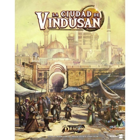 El resurgir del Dragon: La Ciudad de Vindusan + Pioneros de Voldor 3 de regalo - suplemento de rol