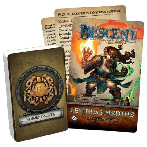 Descent: Leyendas Perdidas - expansión juego de mesa