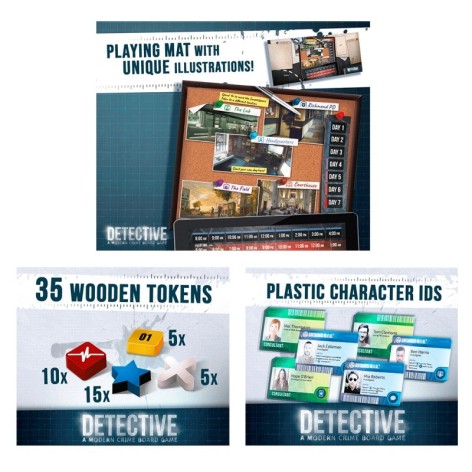 Detective: Pack Promo - expansión juego de mesa
