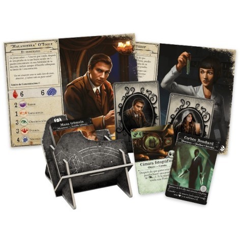 Arkham Horror Tercera Edicion: Noche Cerrada - expansión juego de mesa