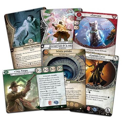 Arkham Horror: Los devoradores de sueños - expansión juego de cartas