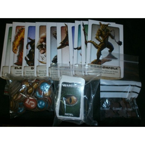 Warband: Against the Darkness + Expansion - Segunda Mano juego de mesa