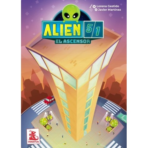 Alien 51: El ascensor - juego de mesa