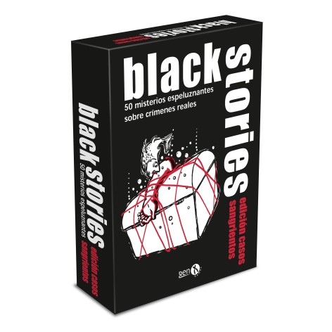 Black Stories: Casos Sangrientos - juego de cartas