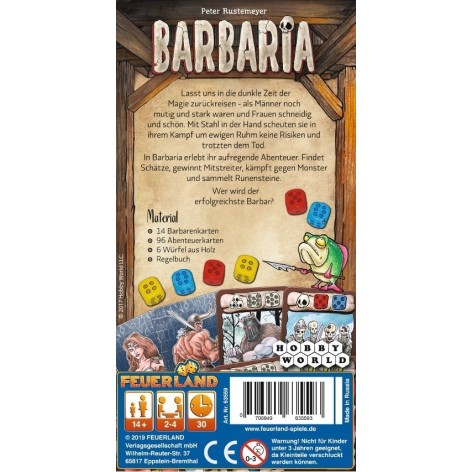 Barbaria - juego de cartas