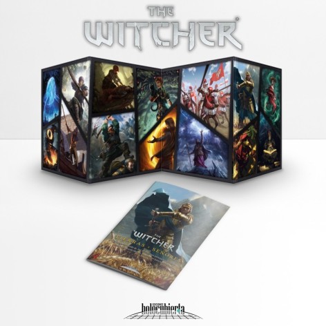 The Witcher: el juego de rol - pantalla del DJ - suplemento de rol