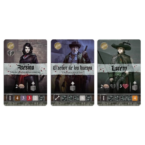 Abominacion: El heredero de Frankenstein - juego de mesa