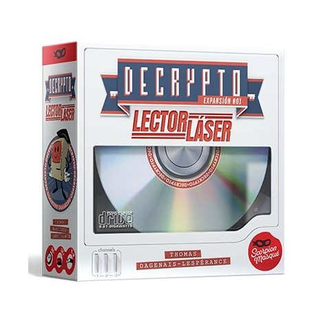 Decrypto: Lector Laser - expansión juego de mesa