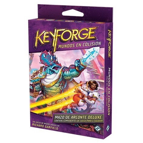 KeyForge: Mundos en Colision Mazo de Arconte Deluxe - expansión juego de mesa