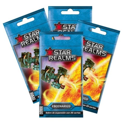 Star realms united: escenarios - expansión juego de mesa