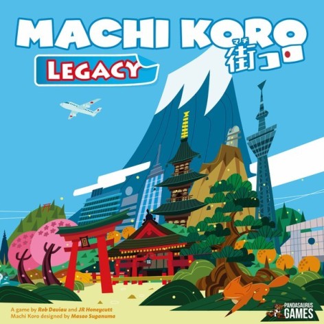 Machi koro Legacy - juego de cartas