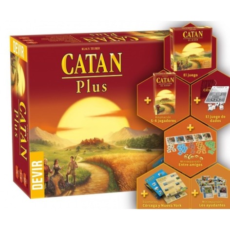 Catan Plus Edicion 2019 - juego de mesa