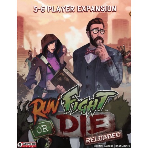 Run Fight or Die Reloaded: 5 - 6 player expansion - expansion juego de mesa
