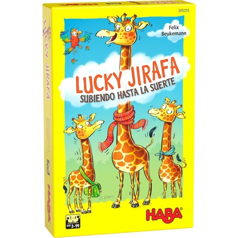Lucky Jirafa - juego de mesa para niños