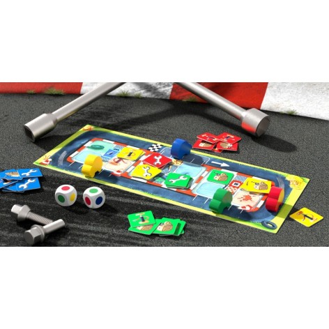 Parada en Boxes - juego de mesa para niños