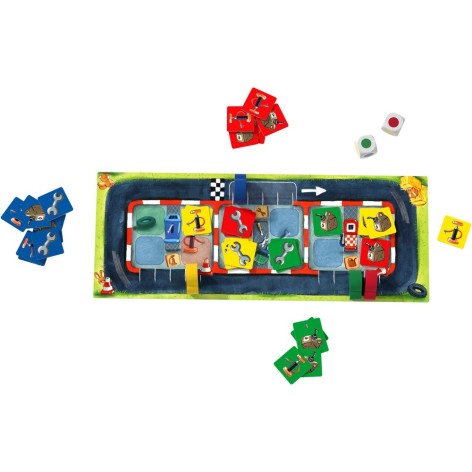 Parada en Boxes - juego de mesa para niños