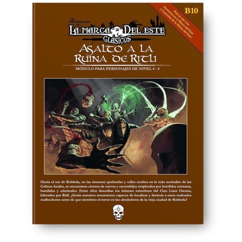 Aventuras en la Marca del Este: Asalto a la Ruina de Ritli - suplemento de rol