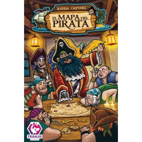 El mapa del pirata - juego de cartas