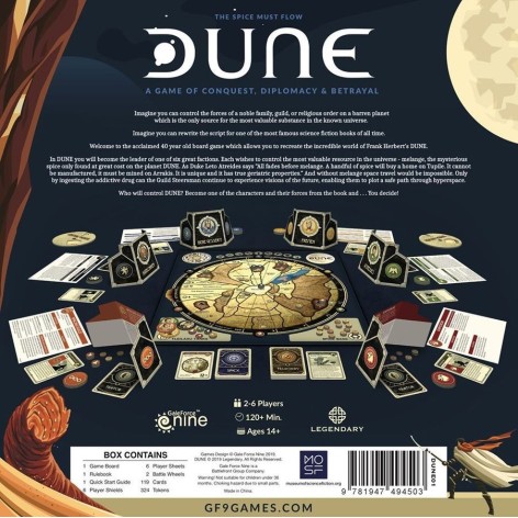 Dune Board Game - juego de mesa