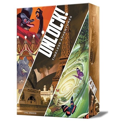 Unlock: Timeless Adventures - juego de cartas