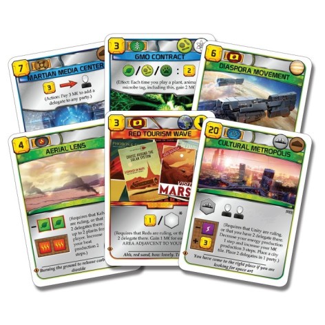 Terraforming Mars: Conflictos - expansión juegos de mesa