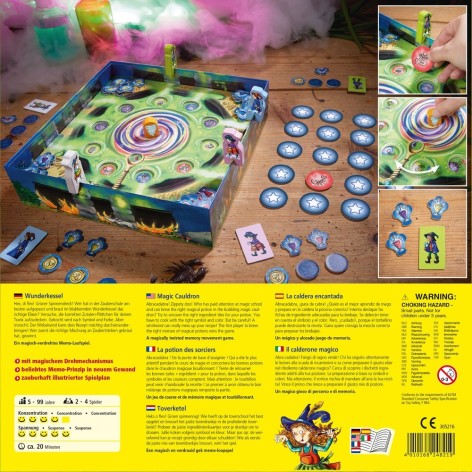 La caldera encantada - juego de mesa para niños