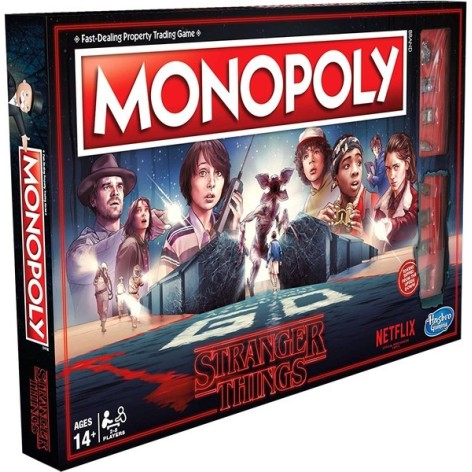 Monopoly Stranger Things - edicion en castellano - juego de mesa