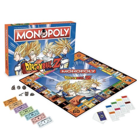 Monopoly Dragon Ball Z - edicion en castellano - juego de mesa