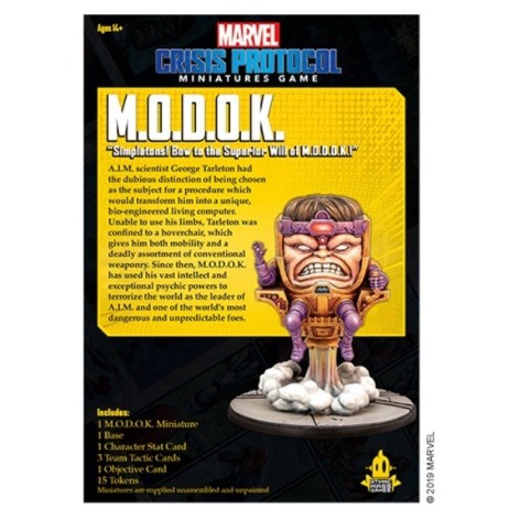 Marvel Crisis Protocol MODOK Character - expansion juego de mesa