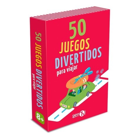 50 Juegos Divertidos para Viajar - juego de cartas