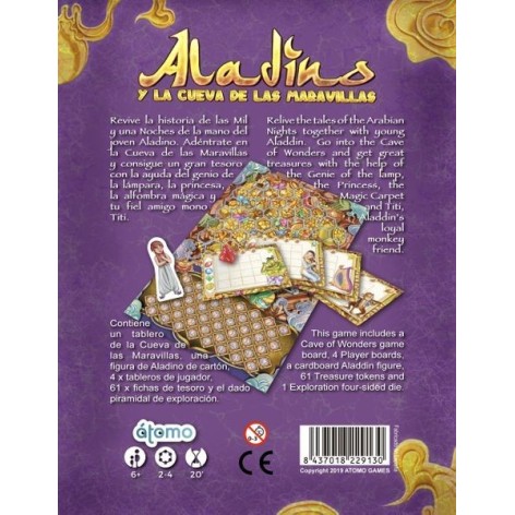 Aladino y la Cueva de las Maravillas - juego de mesa