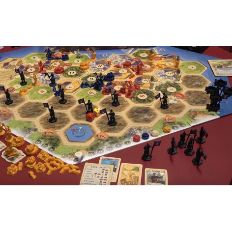 Catan: La leyenda de los Conquistadores - expansion juego de mesa