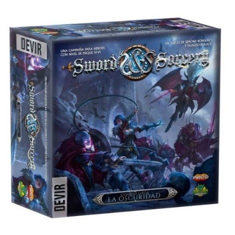 Sword and Sorcery Complementos: Cuando llega la Oscuridad - expansion juego de mesa