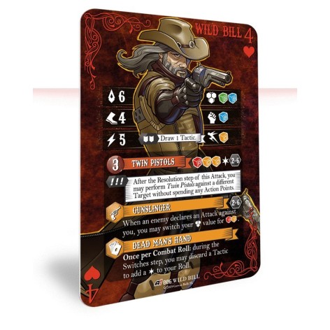 Aristeia: AGL Event Kit Wild Bill - expansión  juego de mesa