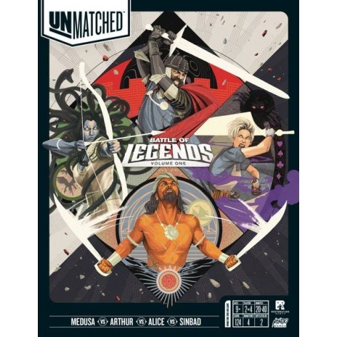 Unmatched Battle Of Legends Volume One - juegos de mesa