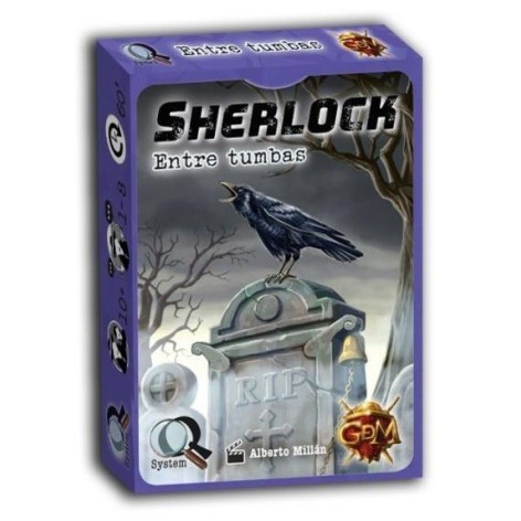 Serie Q Sherlock: Entre tumbas - juego de cartas