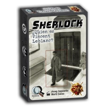 Serie Q Sherlock: Quien es vincent Leblanc - juego de cartas