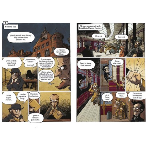 Libro Juego Sherlock Holmes y Moriarty Asociados - Libro juego