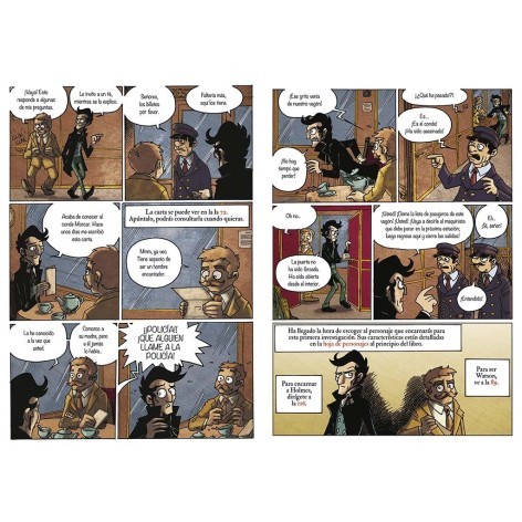 Libro Juego Sherlock Holmes y Moriarty Asociados - Libro juego