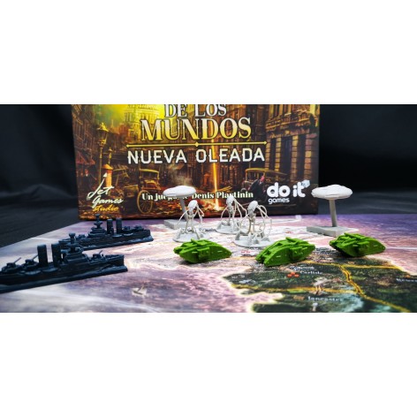 La Guerra de los Mundos: Pack de miniaturas - expansión juego de mesa