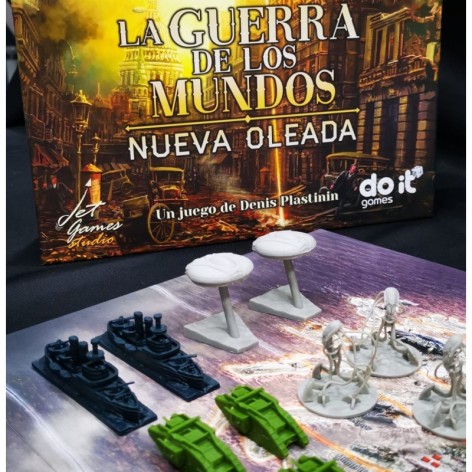 La Guerra de los Mundos: Pack de miniaturas - expansión juego de mesa