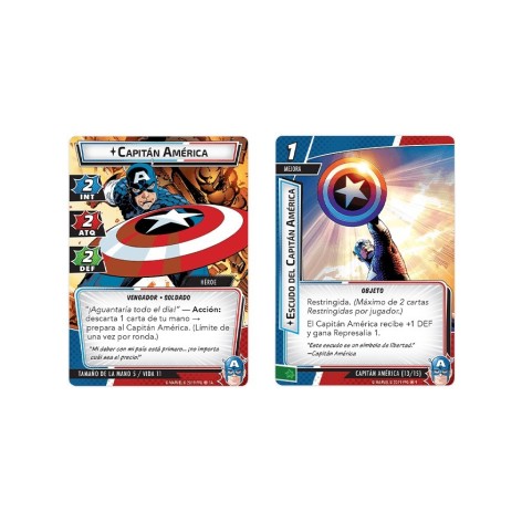 Marvel Champions: Capitan America - expansión juego de cartas