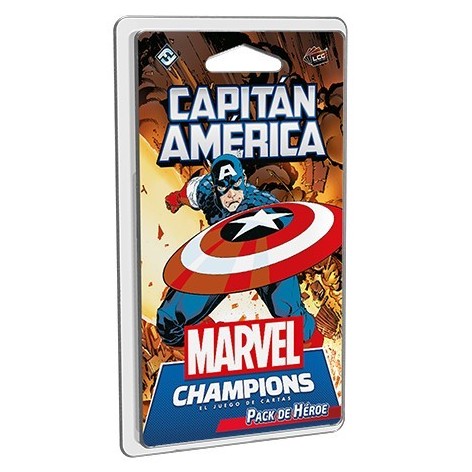 Marvel Champions: Capitan America - expansión juego de cartas