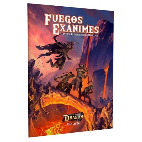 El resurgir del Dragon: Fuegos Exanimes - suplemento de rol